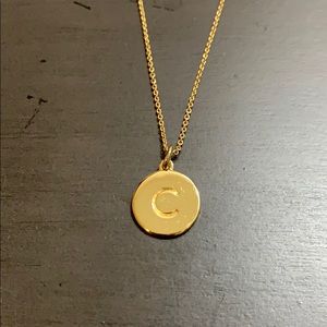 KATE SPADE “C” Necklace